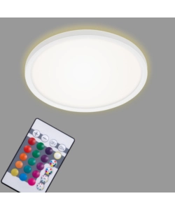 PLAFONIERA LED CON RETROILLUMINAZIONE CON TELECOMANDO Ø 29,3 CM, 1850 LM